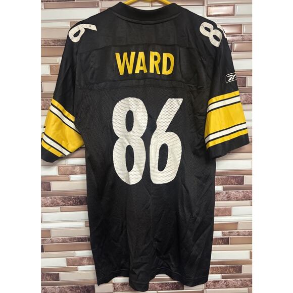 Pittsburgh Steelers Hines Ward Men’s Size M Reebok NFL Football Jersey - Picture 2 of 8
